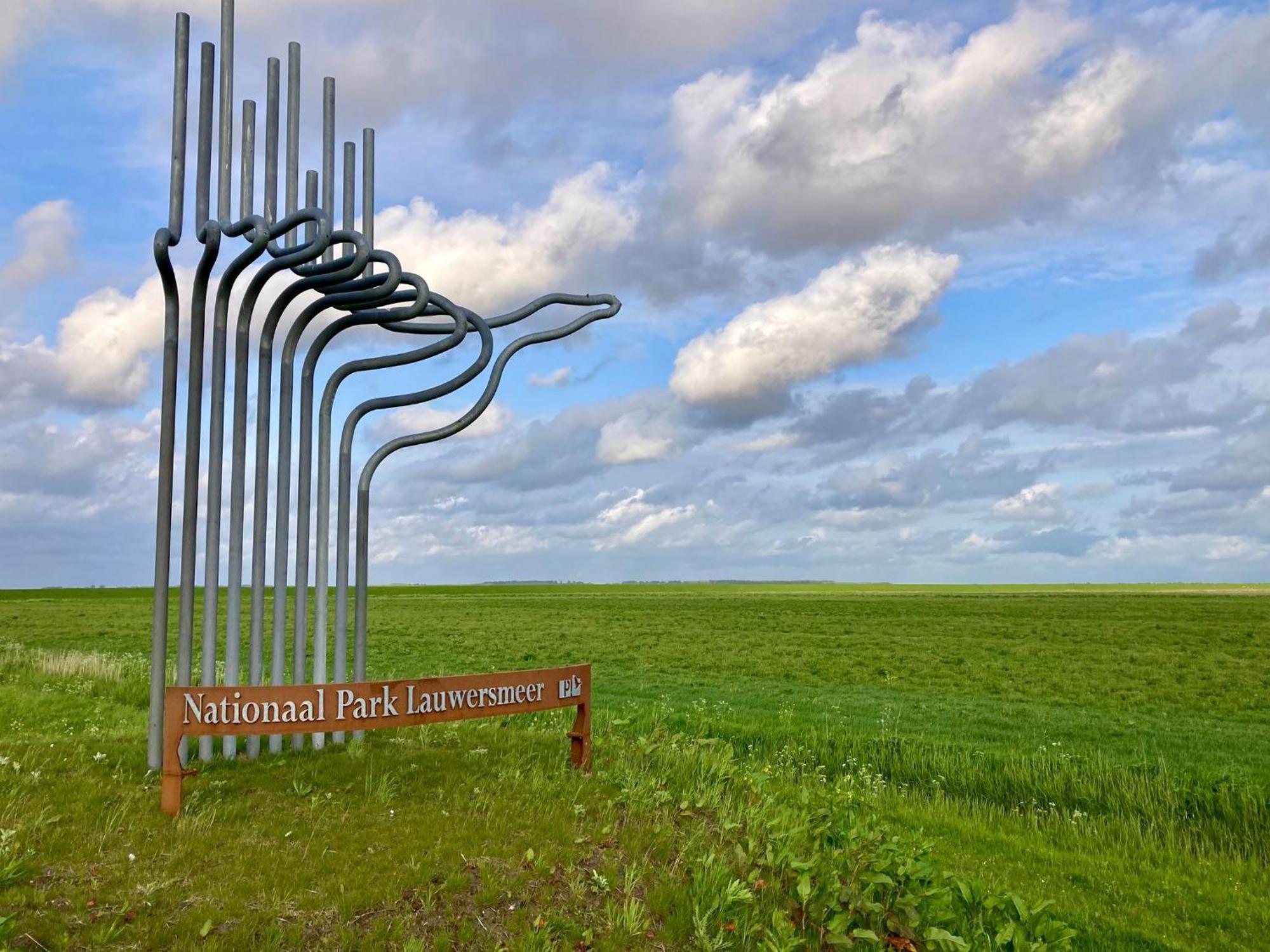 4 Pers Holiday Home Hilla With Winter Garden In Front Of The Dike Directly On The Lauwersmeer Anjum 외부 사진