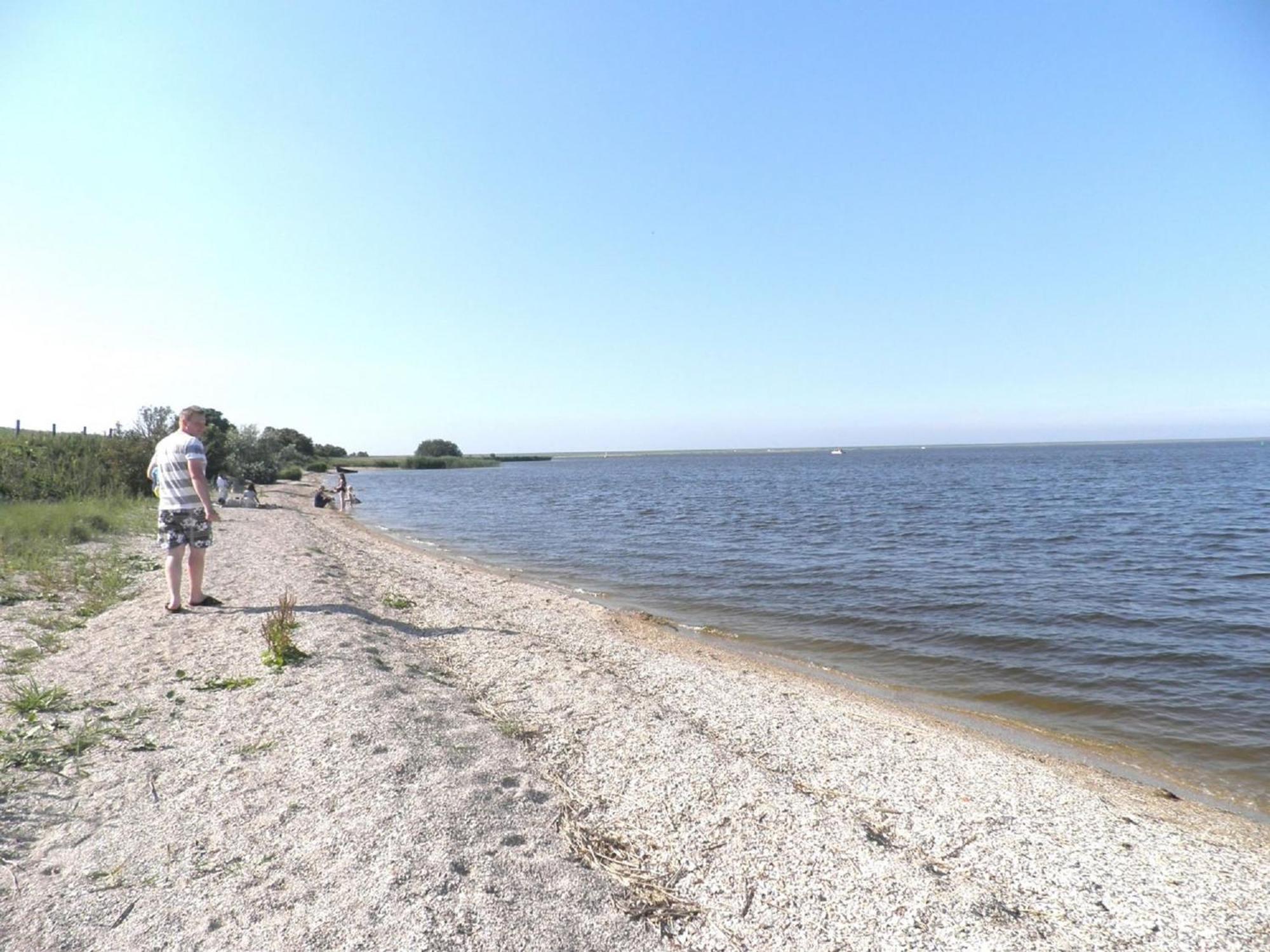 4 Pers Holiday Home Hilla With Winter Garden In Front Of The Dike Directly On The Lauwersmeer Anjum 외부 사진
